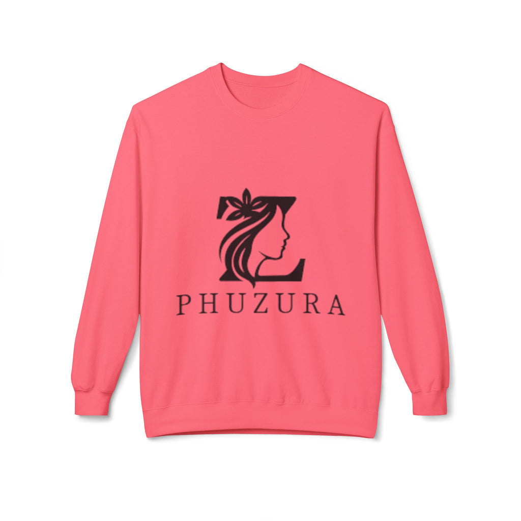 Phuzura Crewneck Sweatshirt | Minimalist Fleece Pullover