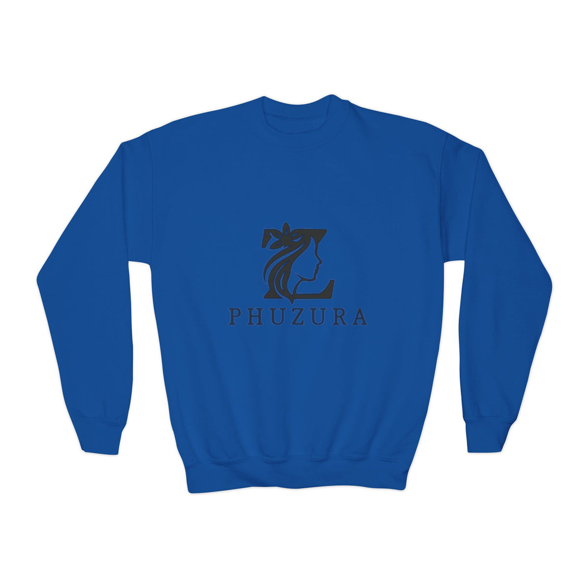 Phuzura Youth Crewneck Sweatshirt | Cotton Blend Pullover
