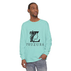 Phuzura Long Sleeve Tee | Garment-Dyed Cotton Shirt