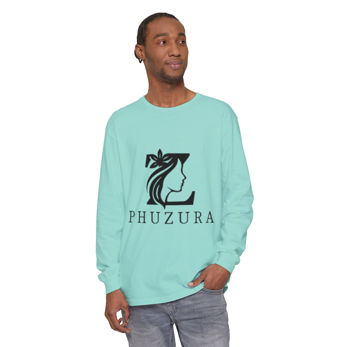 Phuzura Long Sleeve Tee | Garment-Dyed Cotton Shirt