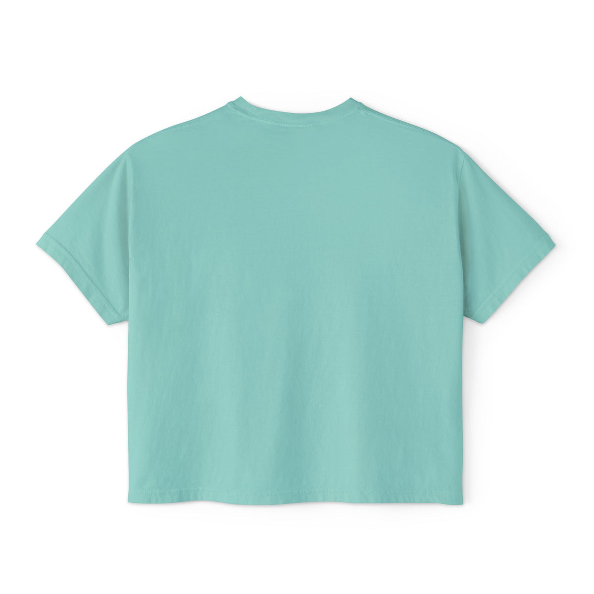 Phuzura Women's Boxy Tee | Pigment-Dyed Cotton Crop Top