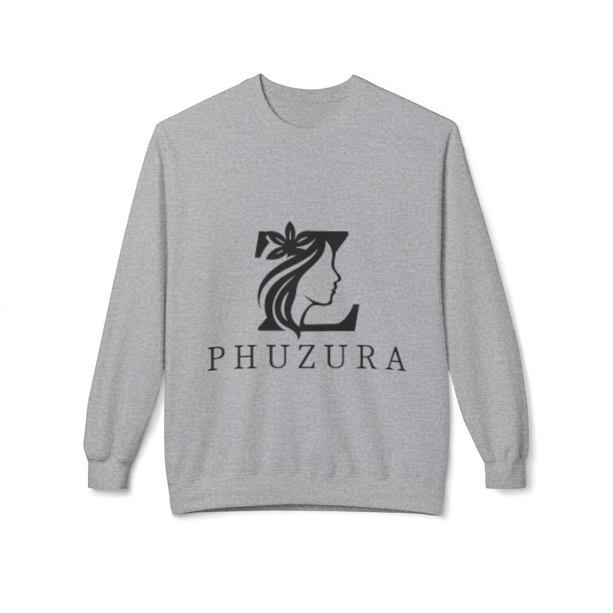 Phuzura Crewneck Sweatshirt | Minimalist Fleece Pullover