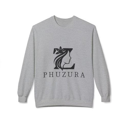 Phuzura Crewneck Sweatshirt | Minimalist Fleece Pullover