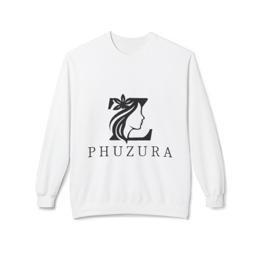 Phuzura Crewneck Sweatshirt | Minimalist Fleece Pullover