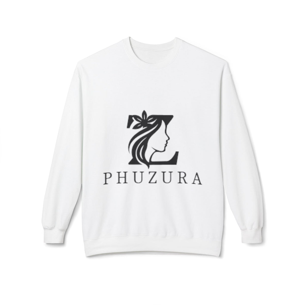 Phuzura Crewneck Sweatshirt | Minimalist Fleece Pullover