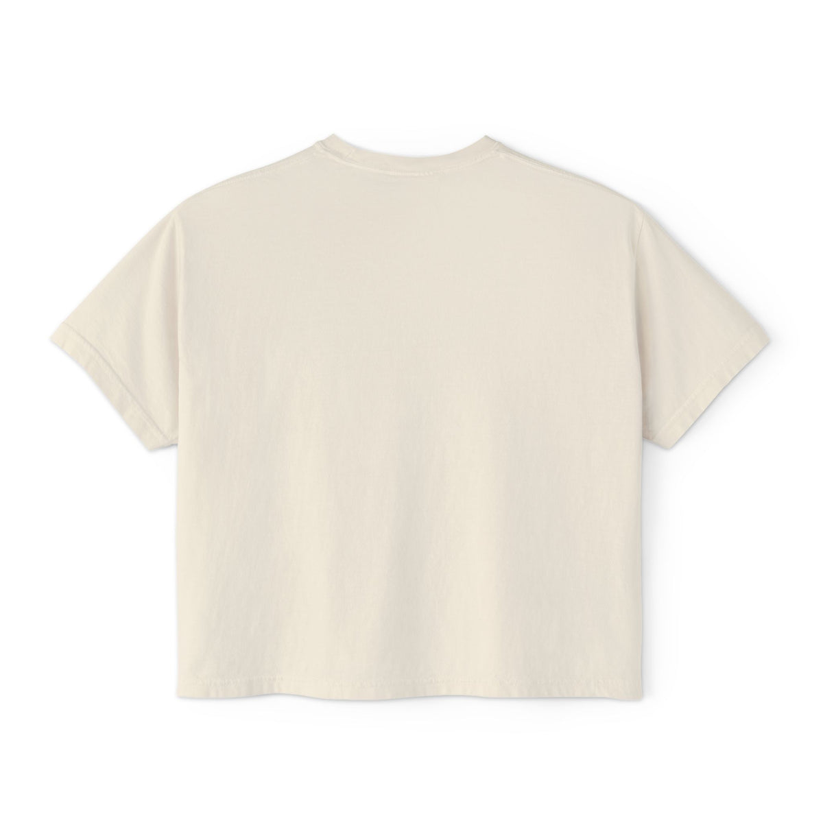 Phuzura Women's Boxy Tee | Pigment-Dyed Cotton Crop Top